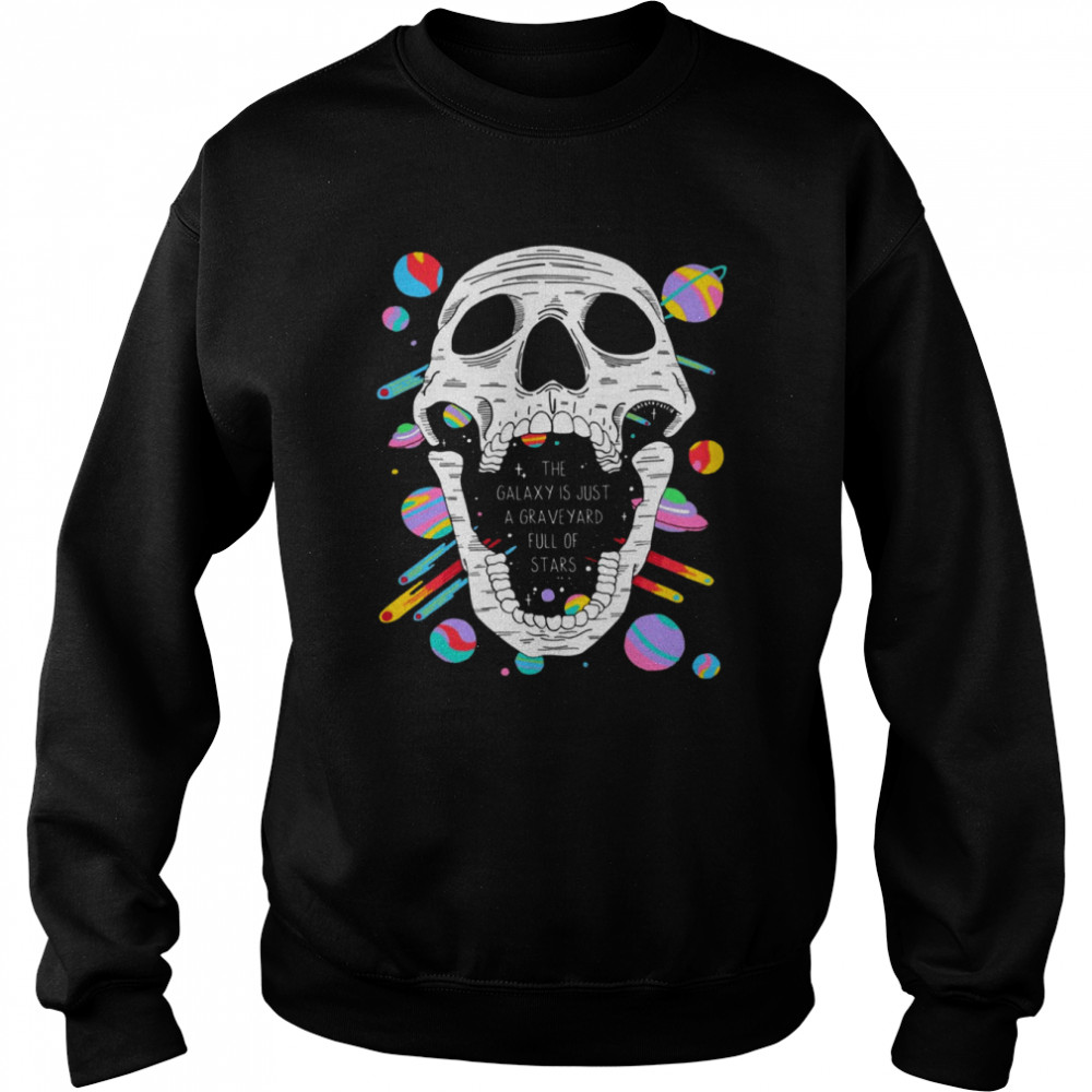 Skull Galaxy Halloween shirt Unisex Sweatshirt