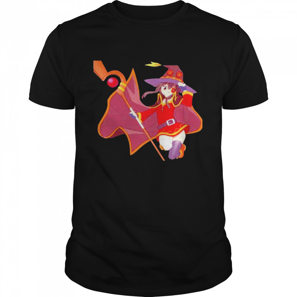 The witch konosuba megumin artwork shirt