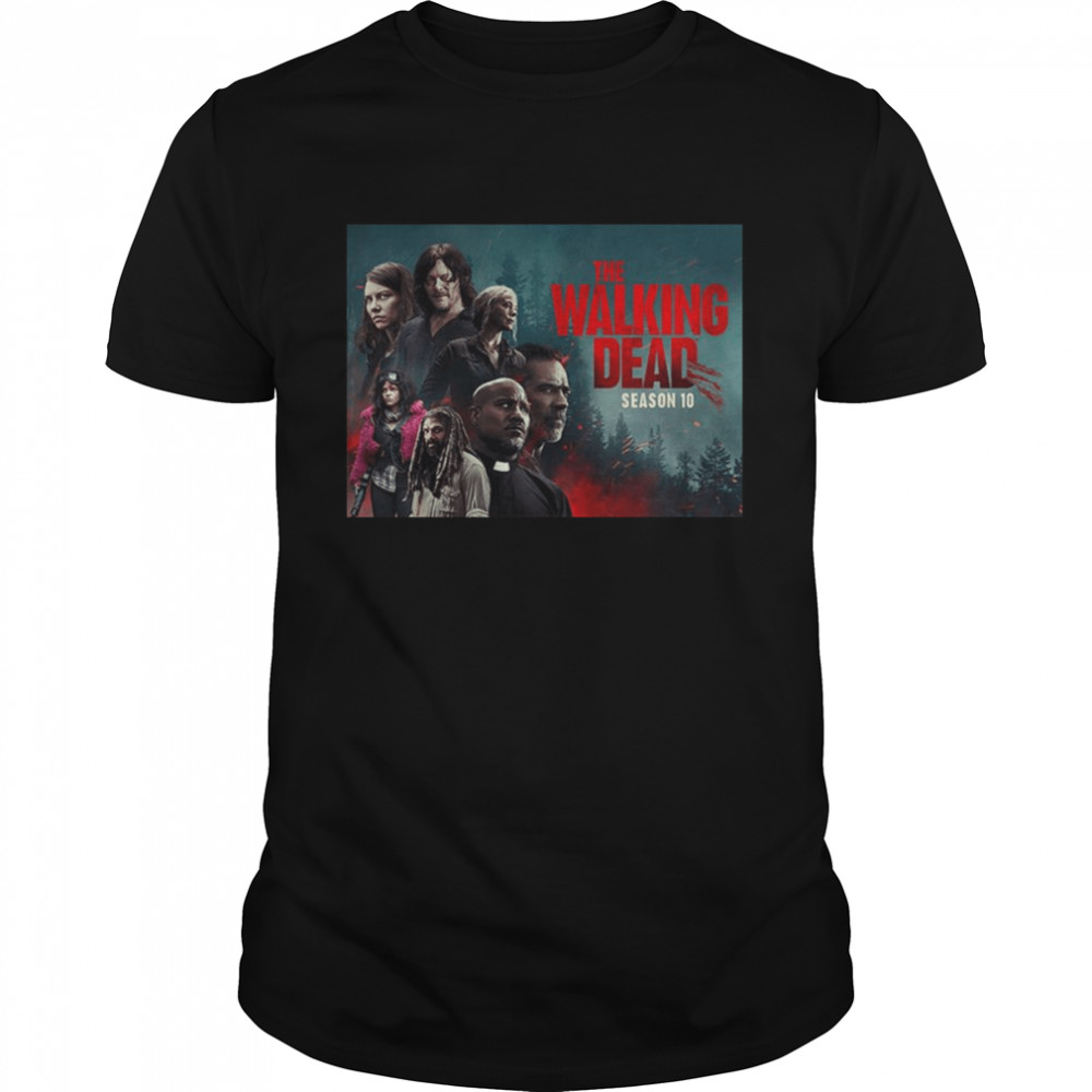 Awesome the Walking Dead Season 10 Movie Shirt