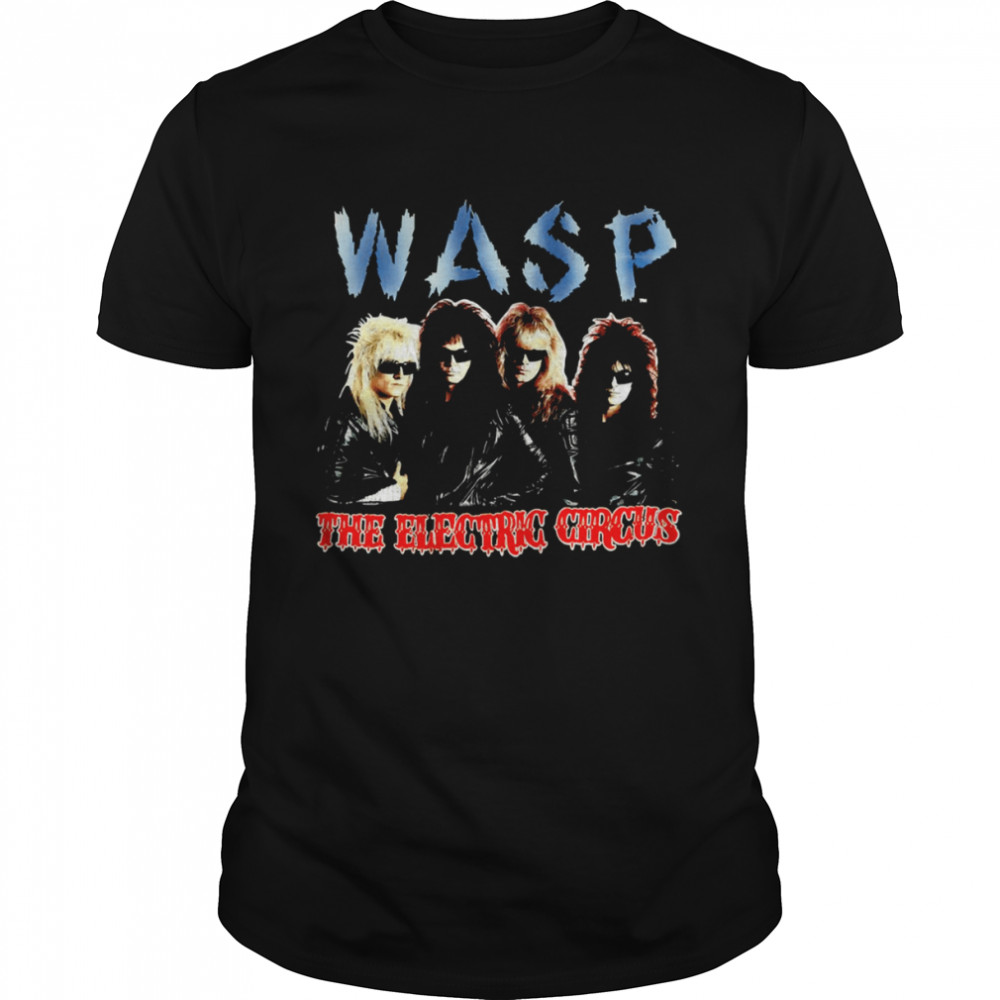 Band Wasp 1987 The Electric Circus Tour Concert shirt