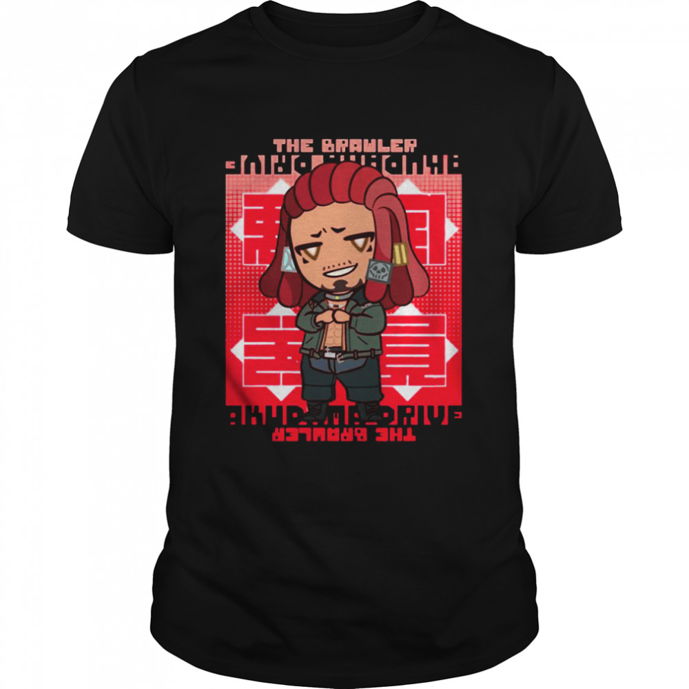 Brawler Chibi Akudama Drive shirt