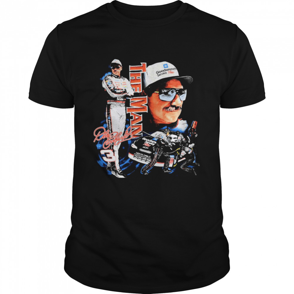 Dale Earnhardt The Man Thrift Vintage shirt