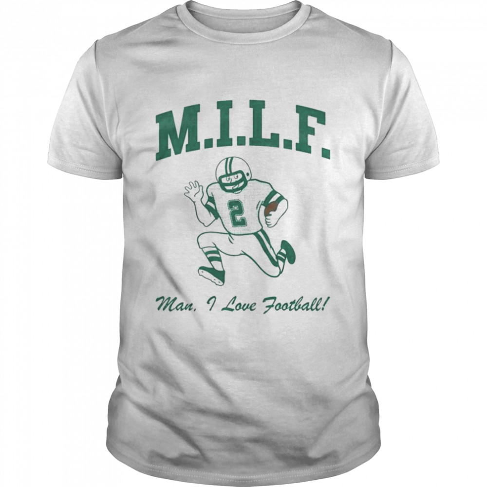 Dilf Dude I Love Football New York shirt