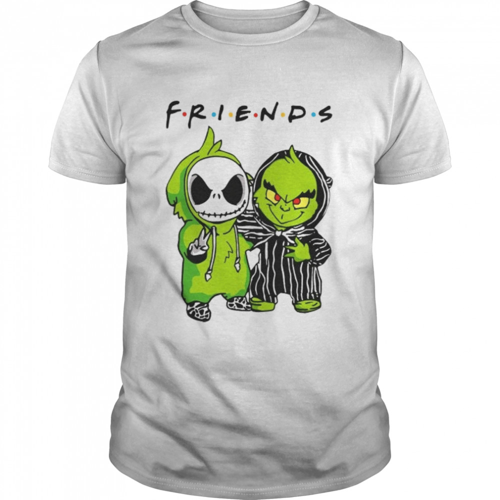 Friend The Grinch Jack Skellington Nightmare Before Christmas shirt