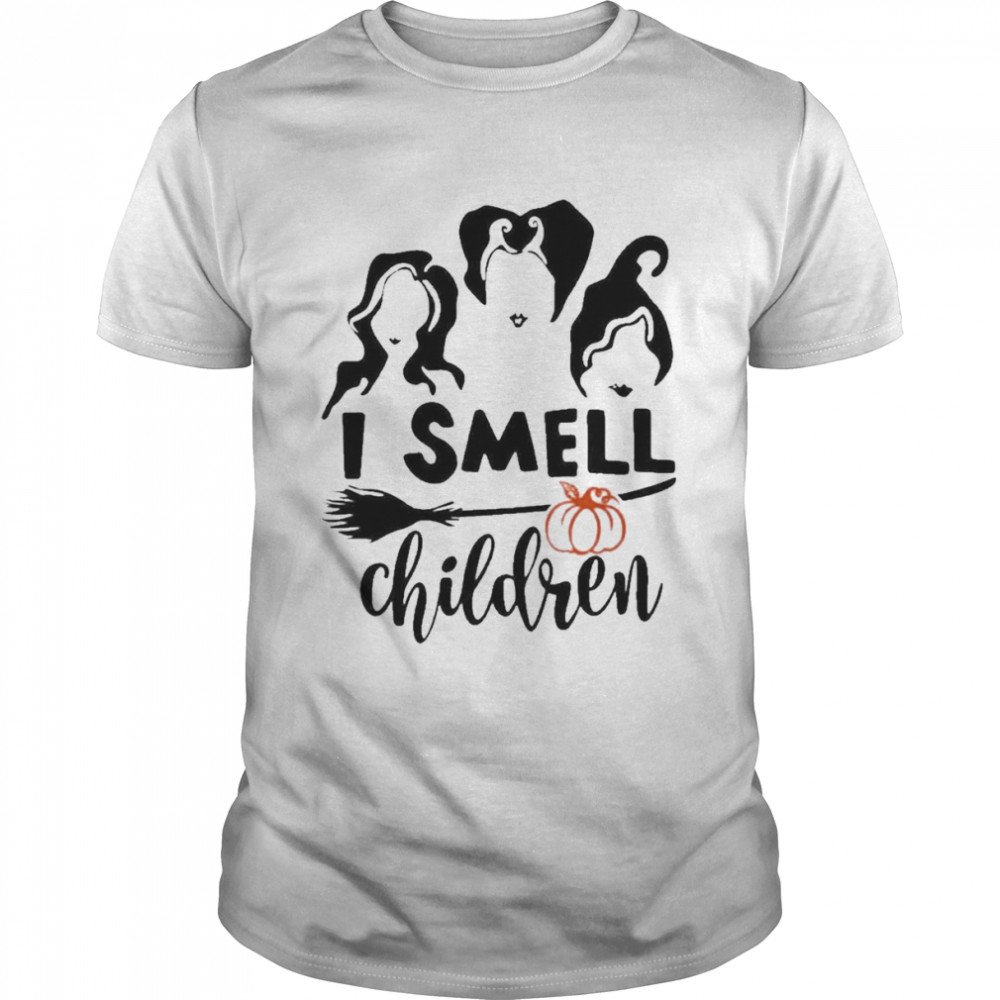 Hocus Pocus Sanderson Sisters I Smell Children Halloween Shirt