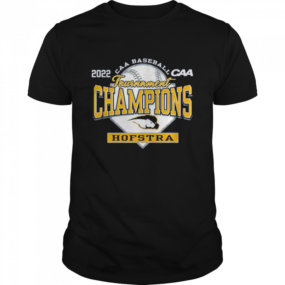 Hofstra University CAA 2022 Baseball Conference Champion Tee shirt