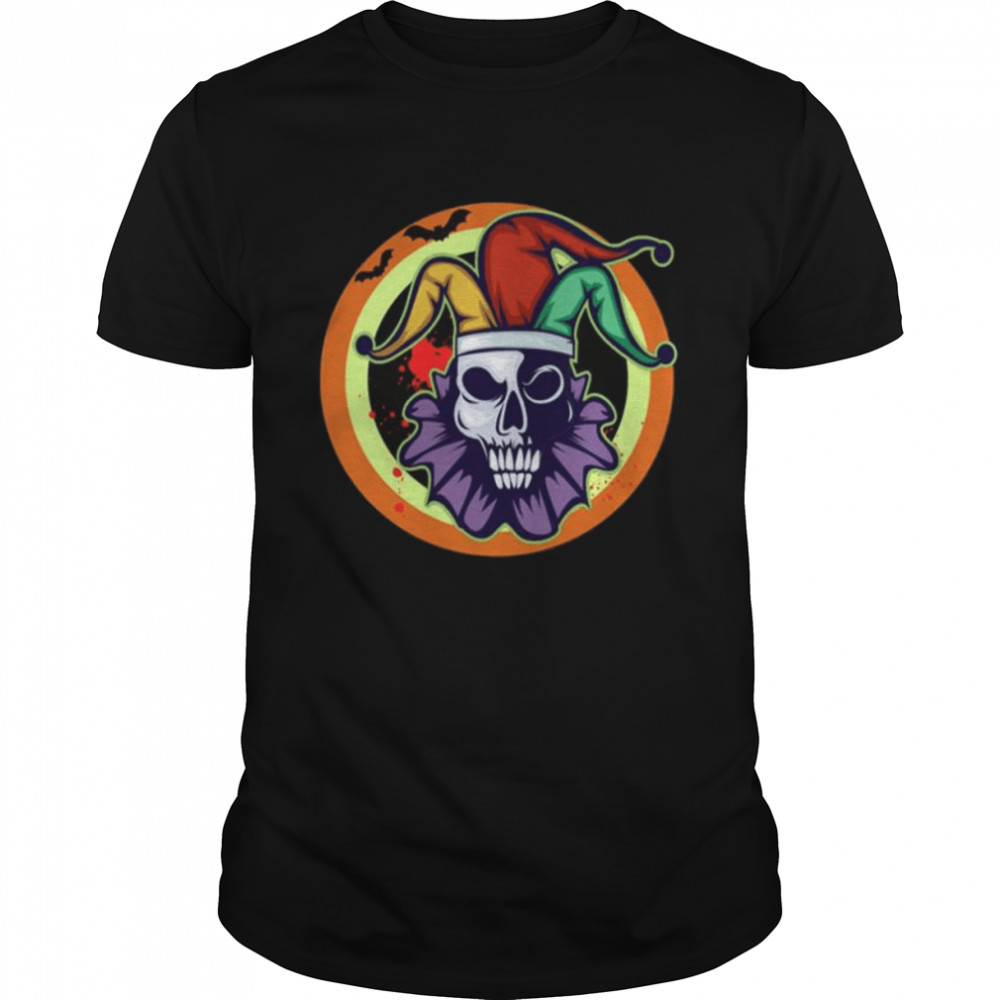 Horror Clown Scary Costume Halloween Spooky Night shirt