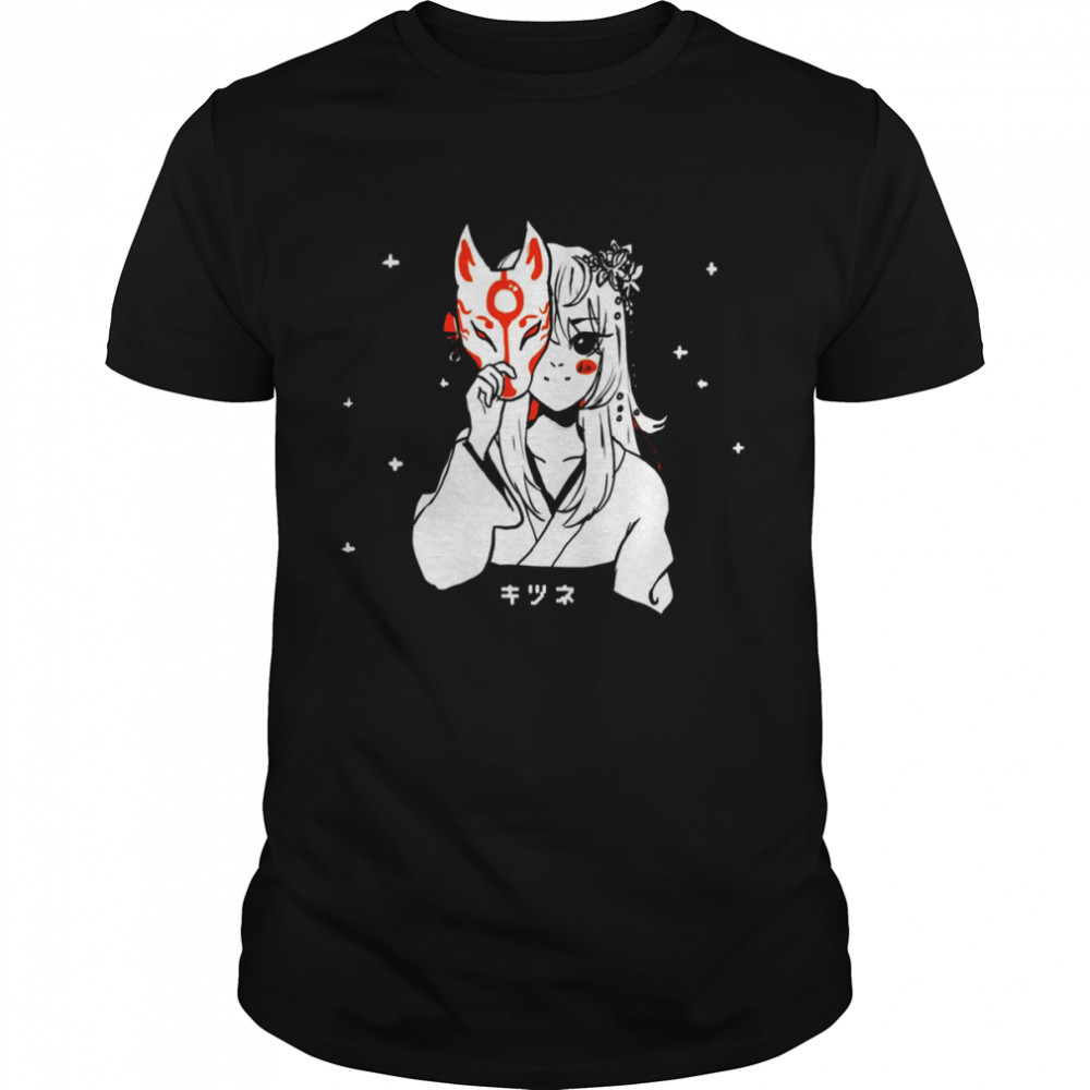 Kitsune Girl Anime shirt