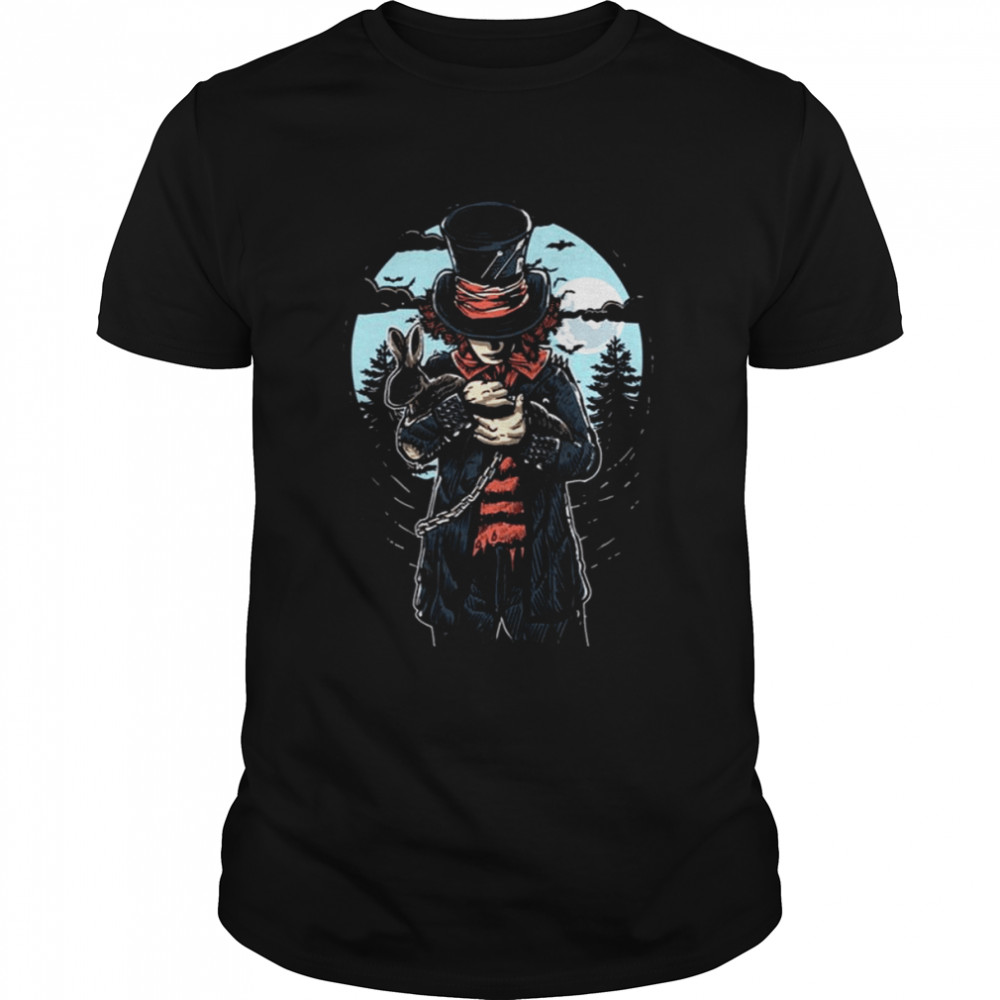 Mad Hatter Horror Halloween Spooky Night shirt