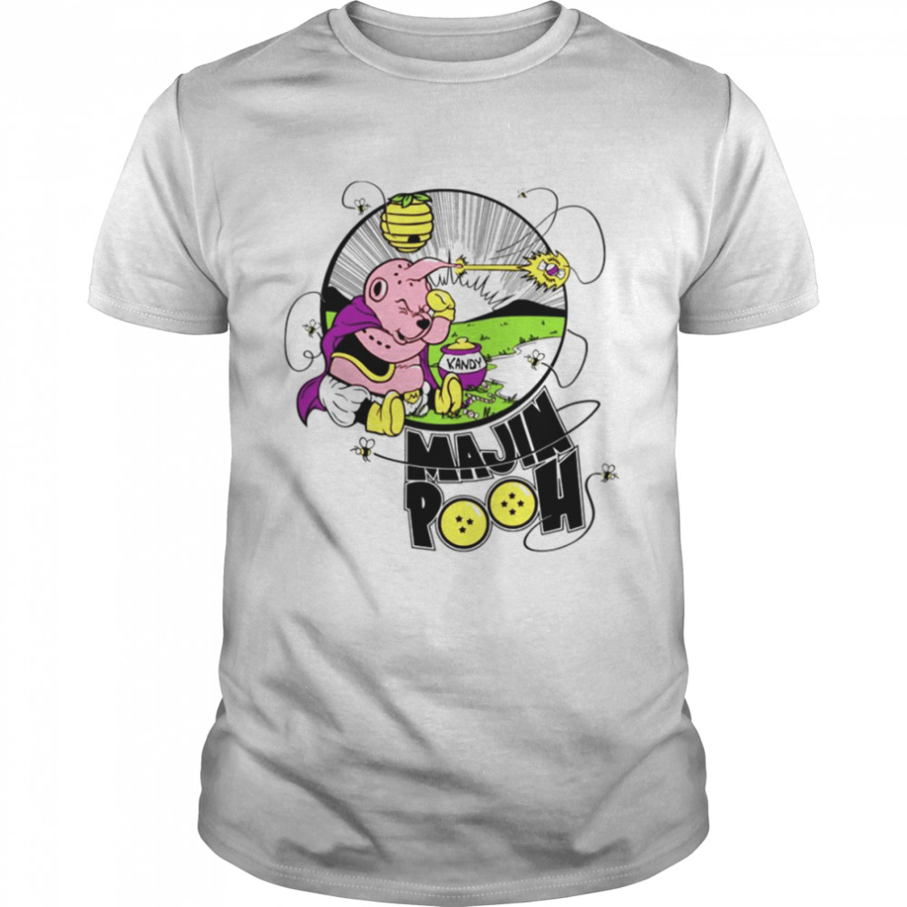 Majin Pooh Dragon Ball Anime X Winnie Pooh shirt