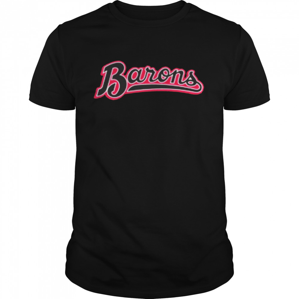 Milb birmingham barons logo shirt