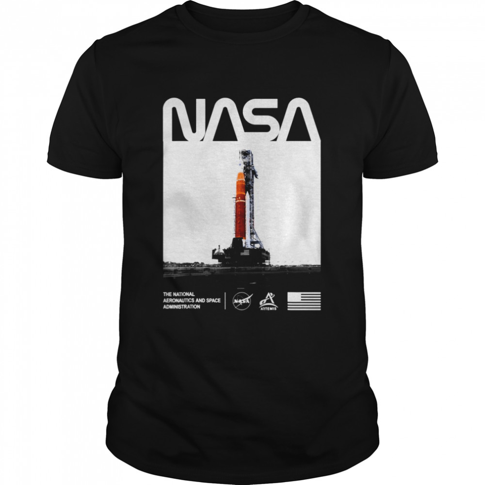 Nasa Artemis Sls Space Launch System Worm Insignia Logo shirt