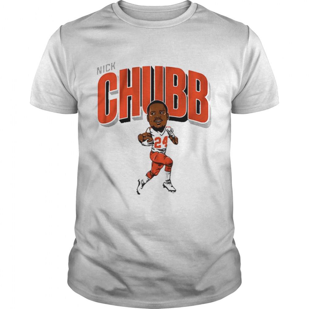 Nick Chubb Caricature T-Shirt