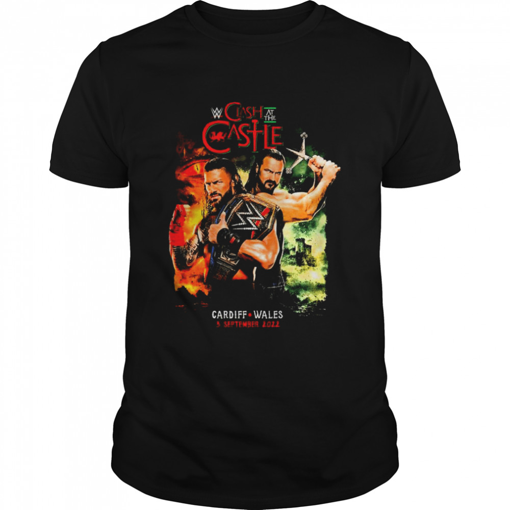 Original clash At The Castle Cardiff Wales 3 September 2022 T-Shirt