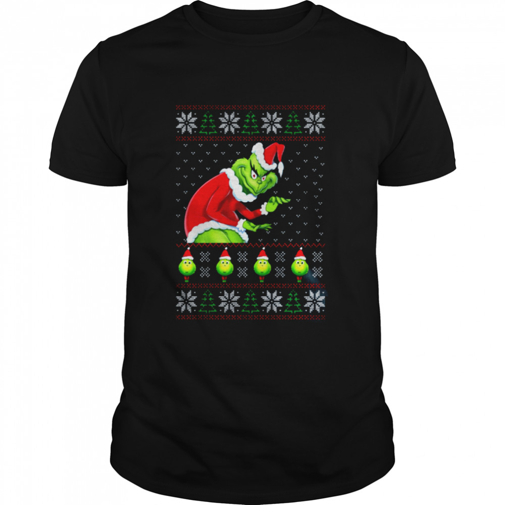 Santa Grinch Ugly Christmas shirt