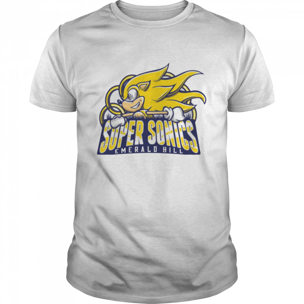 Super Sonics Emerald Hill Logo shirt