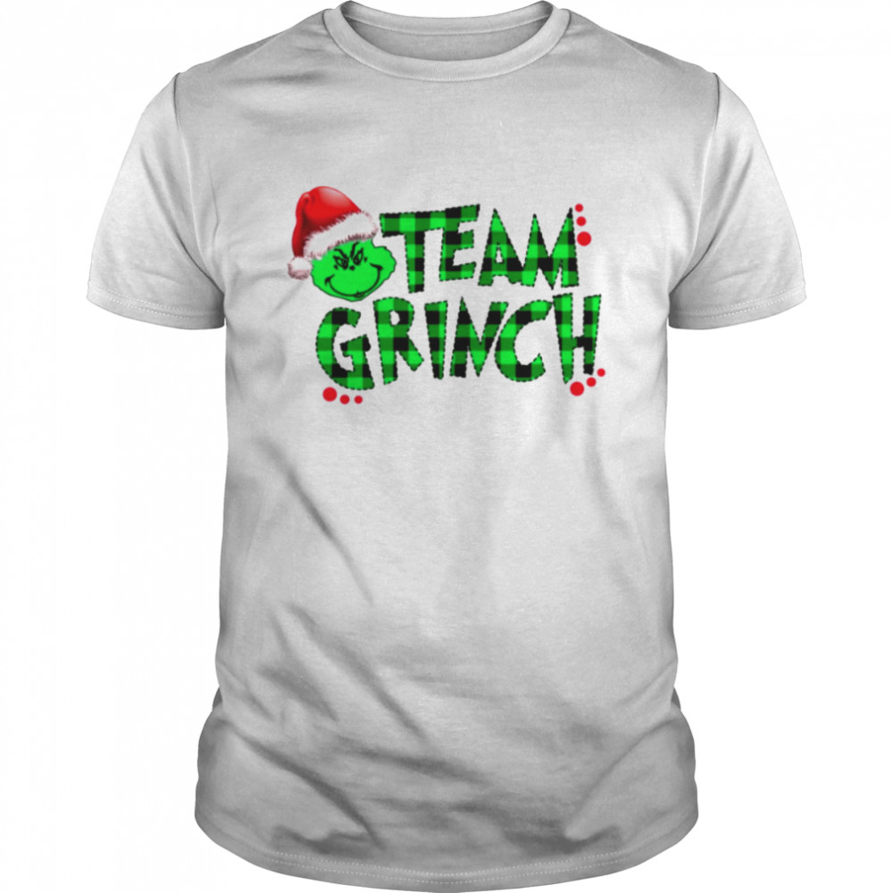 Team Grinch Christmas Squad shirt