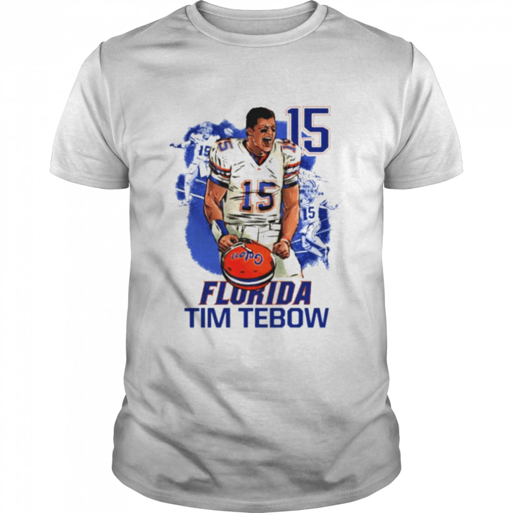 Tim Tebow 15 Florida champion shirt