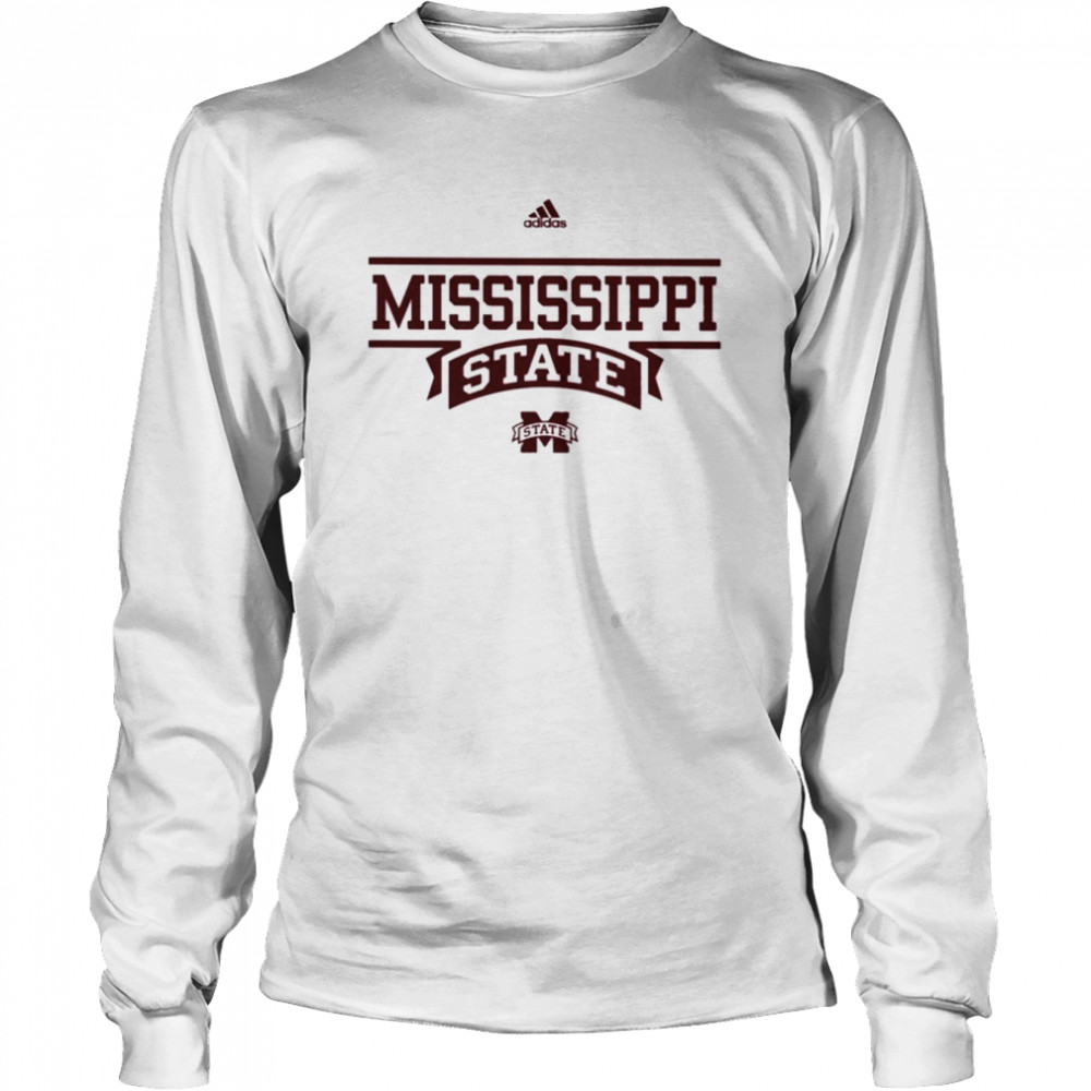 Adidas Mississippi State Tee shirt Long Sleeved T-shirt