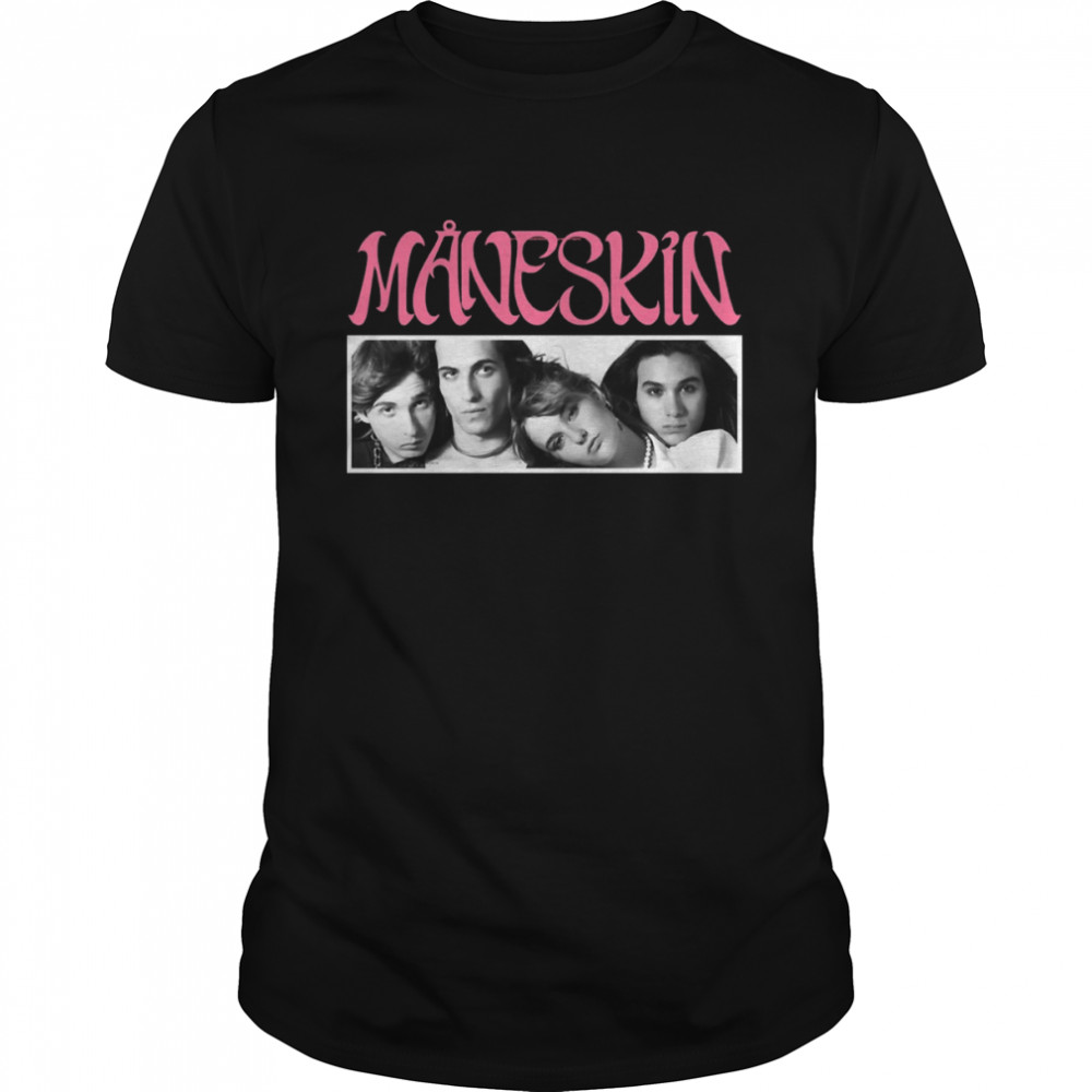 Aesthetic Maneskin Band shirt