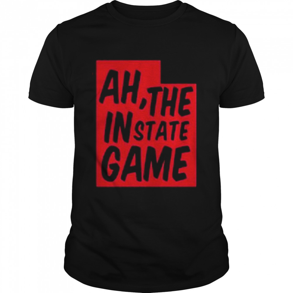 Ah…the instate game shirt