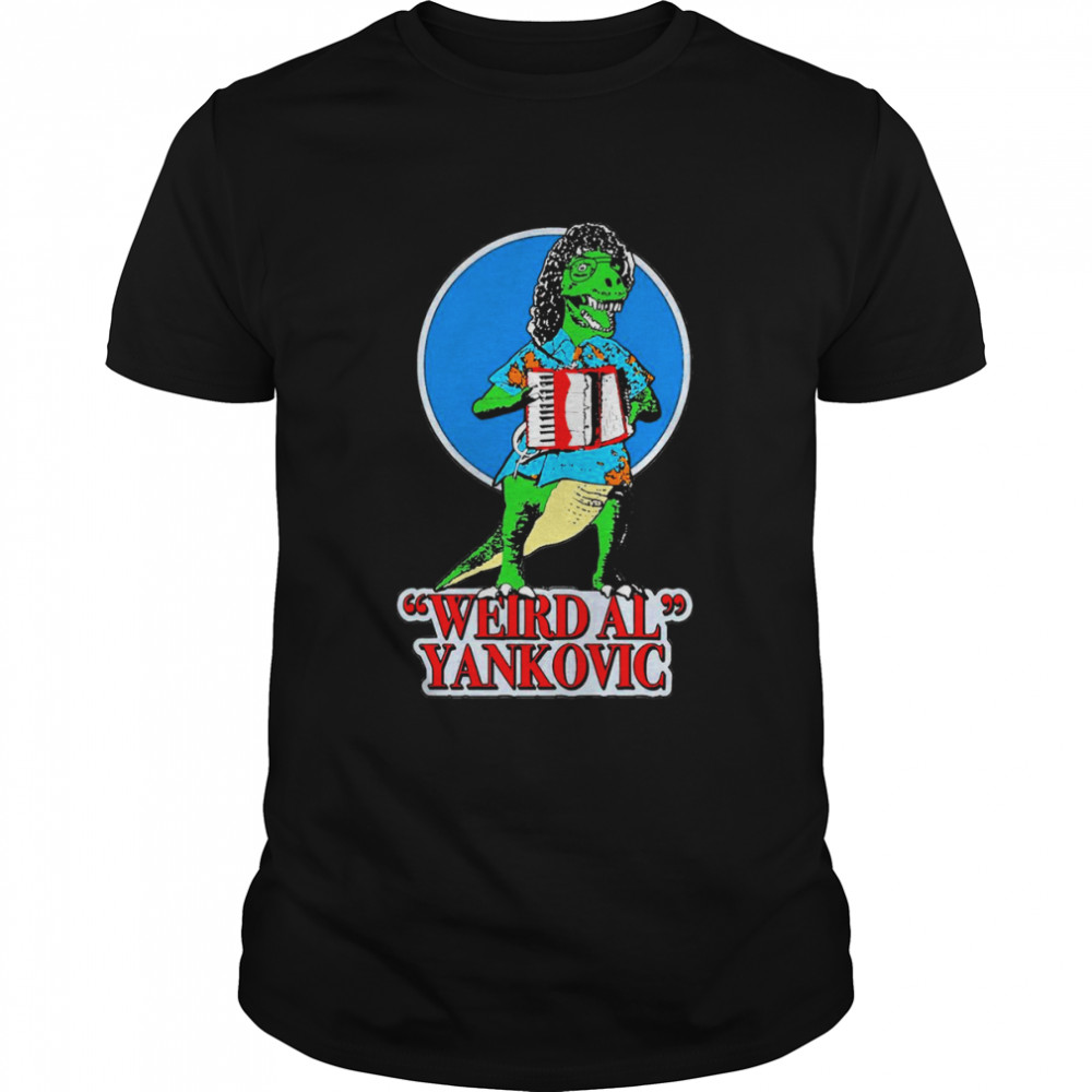 Art Dino Weird Al Yankovic shirt