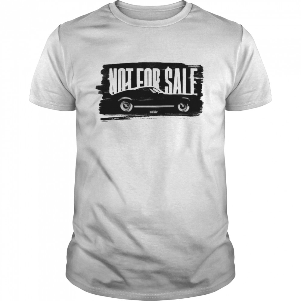 Ford Mustang Boss 42 not for sale John Wick car shirt