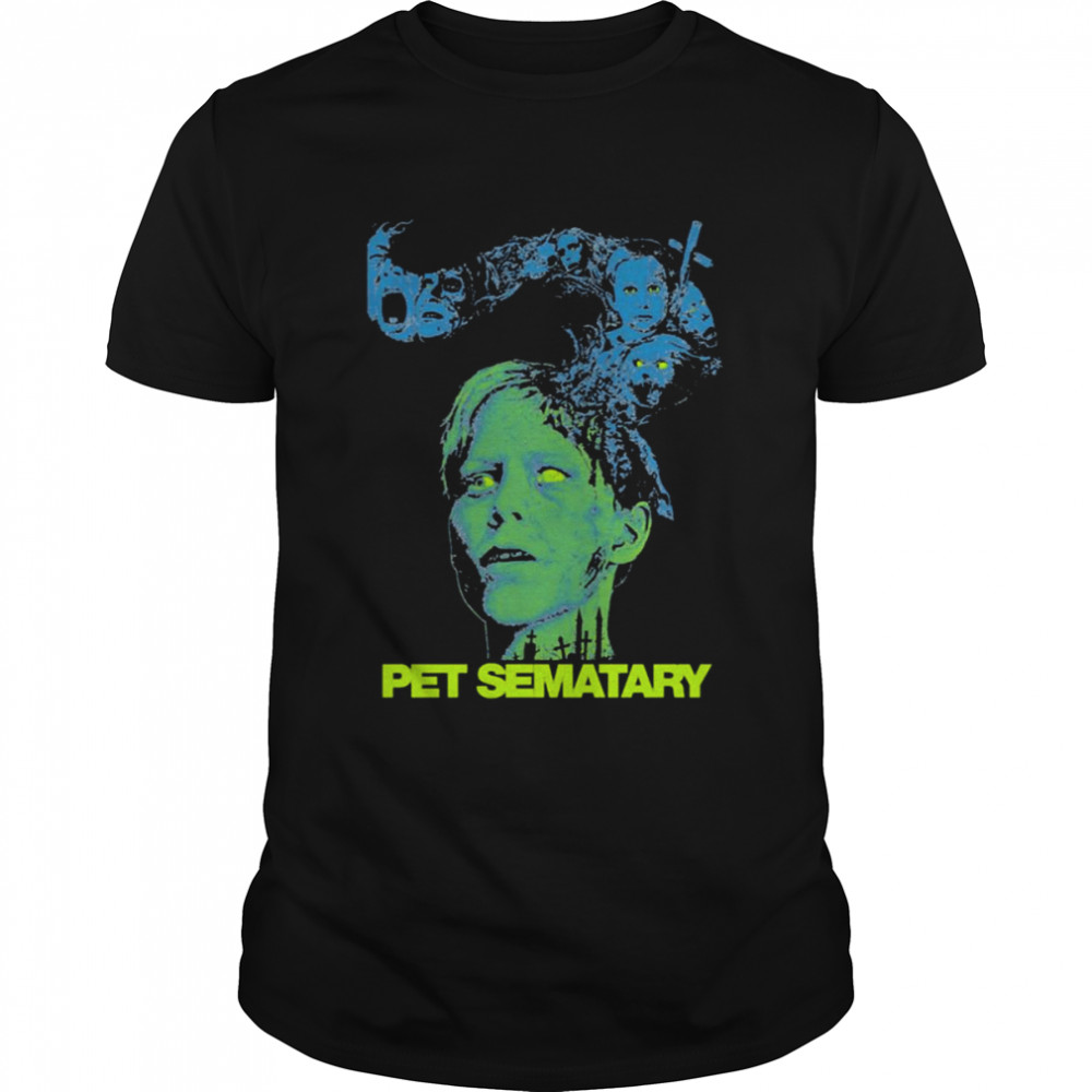 Horror Illustration Pet Sematary Halloween shirt (1)