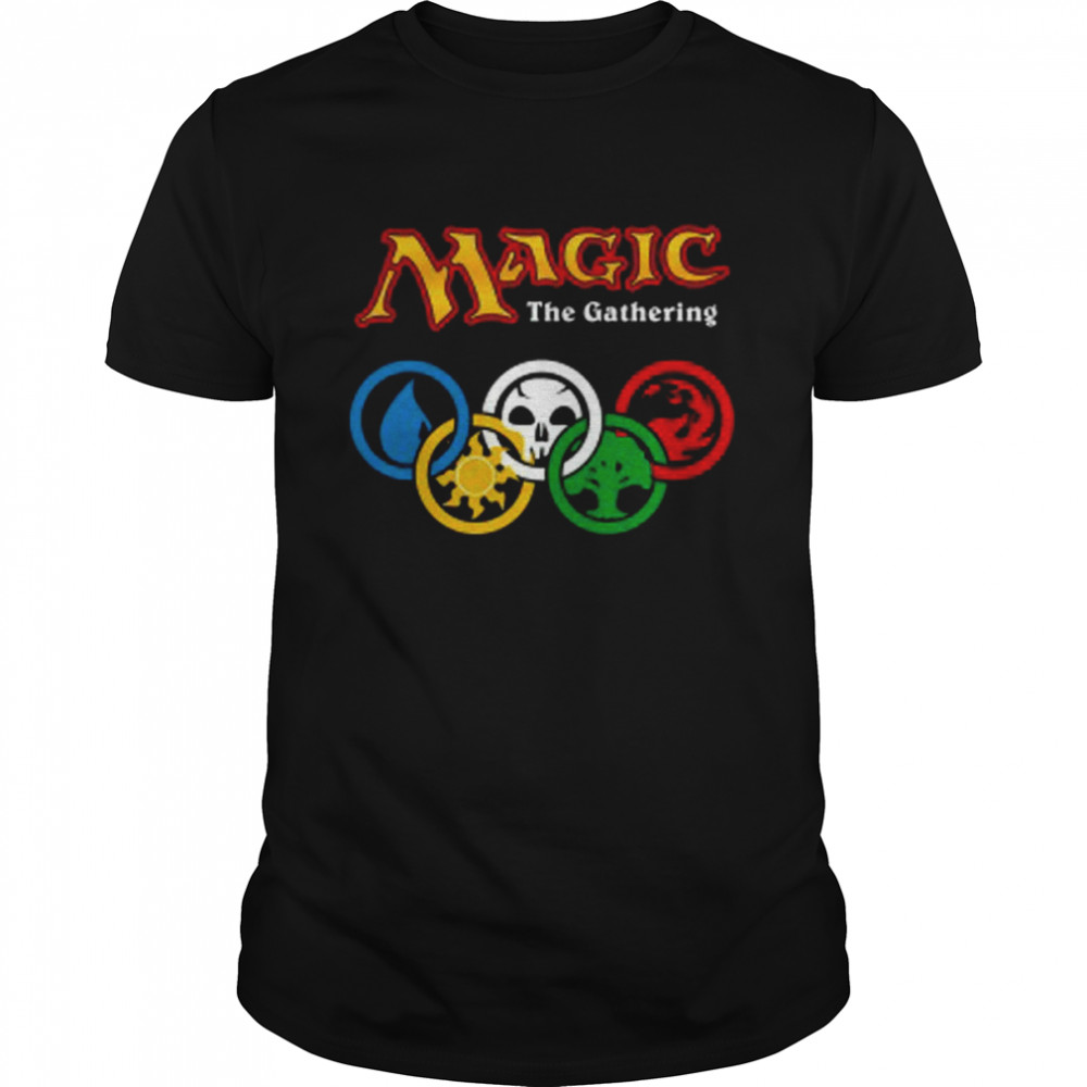 Magic The Gathering Olympic Logo shirt