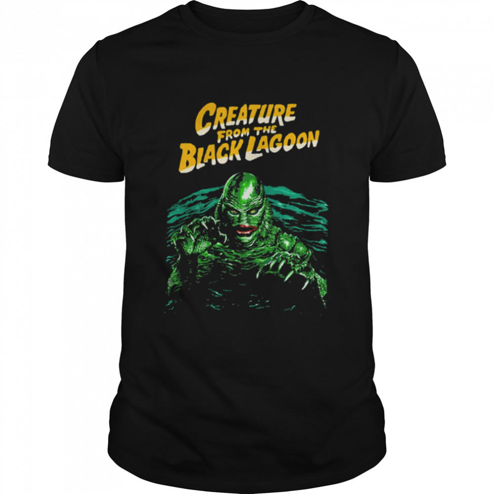 Retro Vintage Creature From The Black Lagoon Halloween shirt