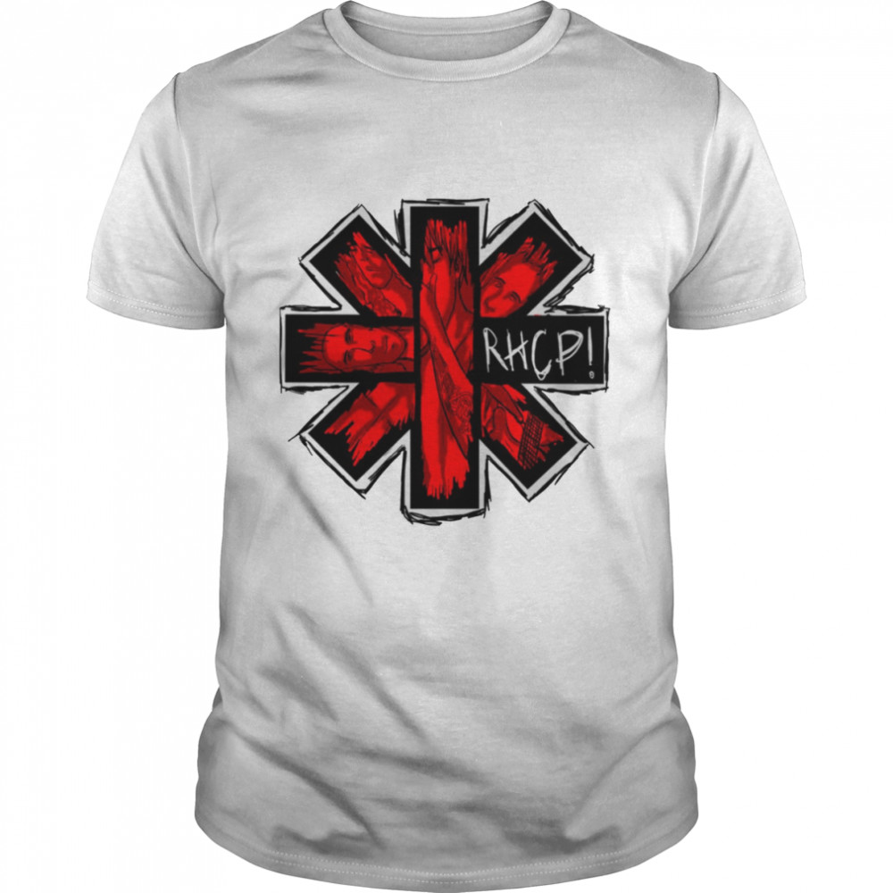 RHCP Red Hot Chili Peppers Logo Fanart shirt