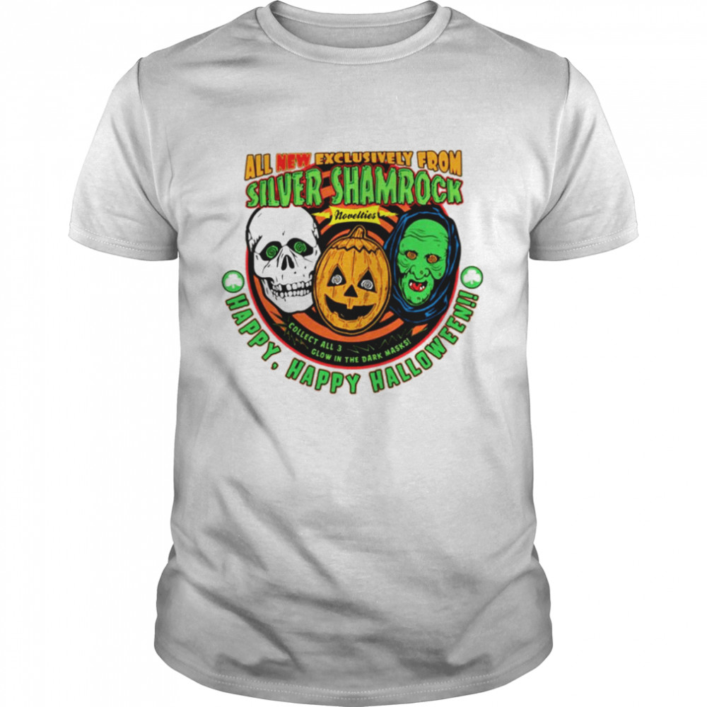 Silver Shamrock Ad Halloween shirt