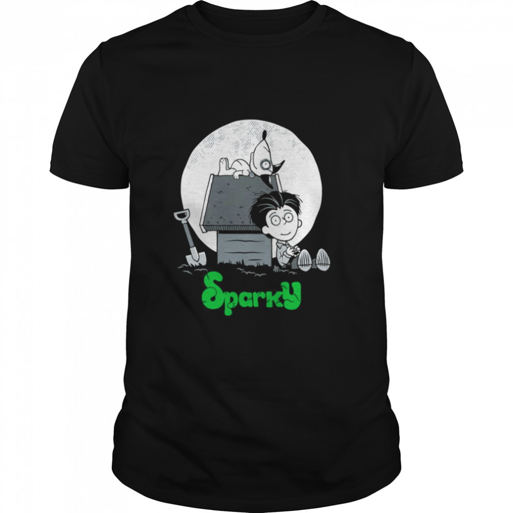 Sparky Frankenweenie Snoopy shirt