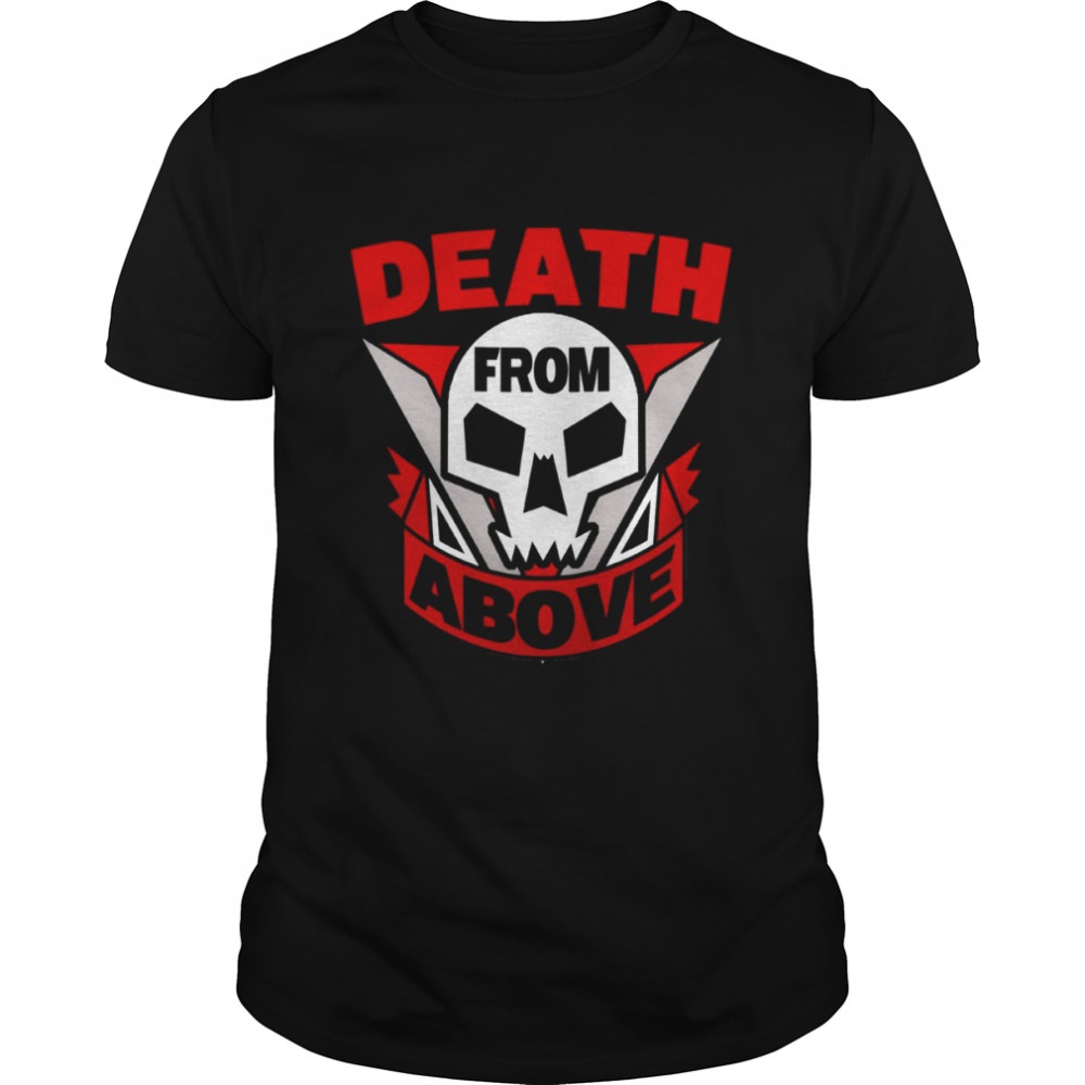 Starship Troopers Death from Above Logo shirt