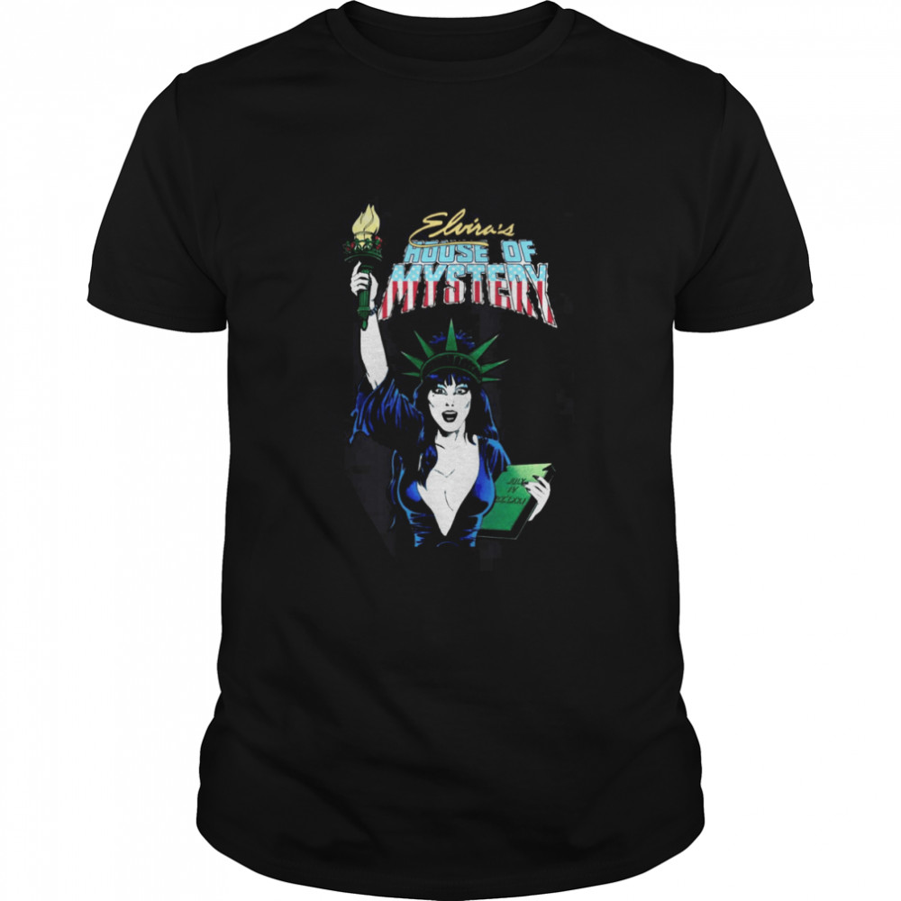 Statue of Liberty Elvira’s House Of Mystery shirt