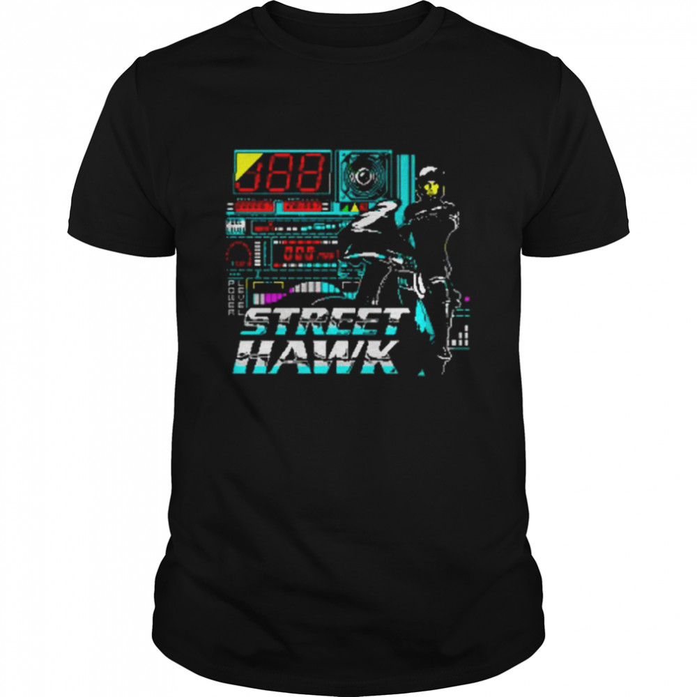 Street Hawk Movie Motorcycle Jump Hero shirt