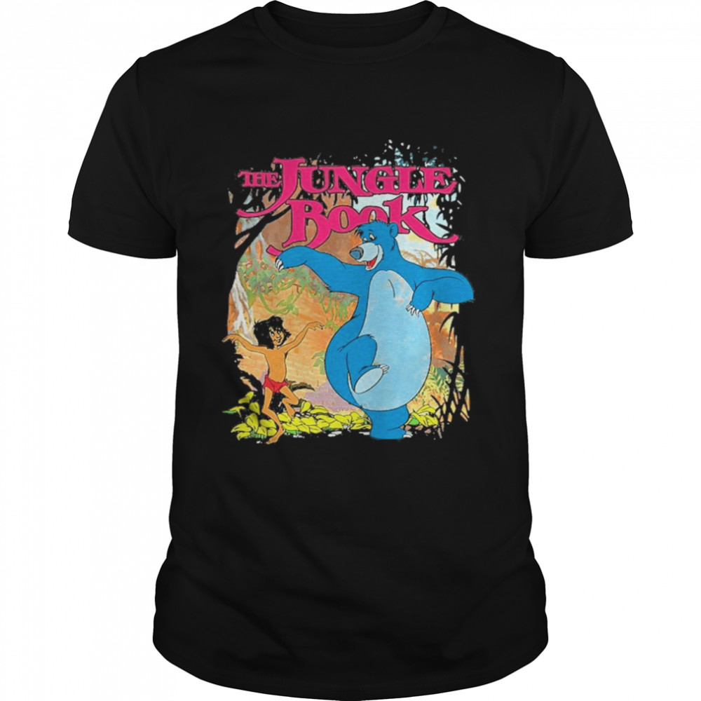 The Jungle Book Mowgli & Baloo Dancing Friends Disney Trending Shirt