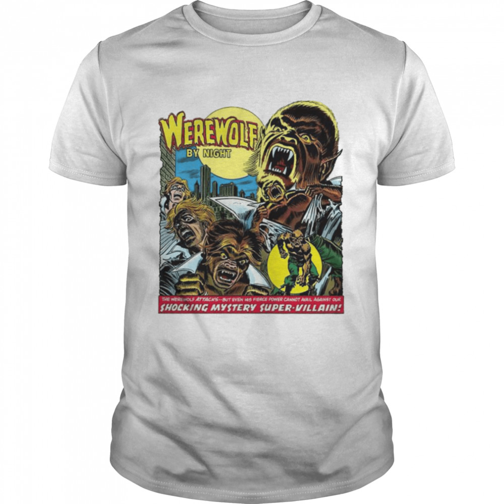 Werewolf By Night Halloween shirt