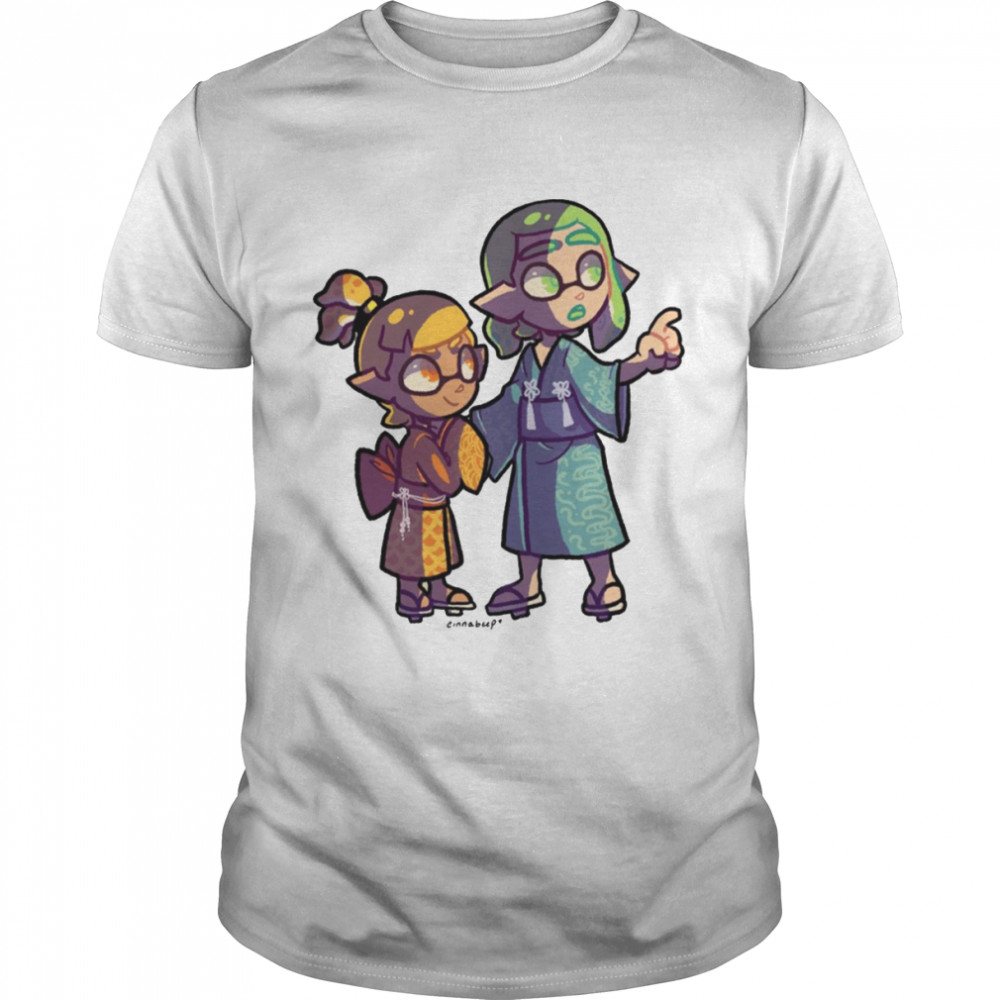 Yukata Agents Splatoon shirt