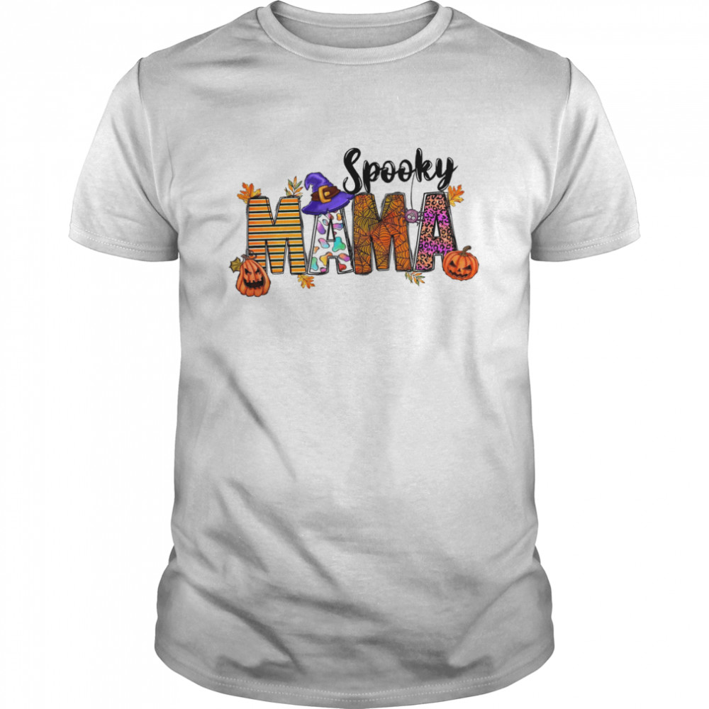 Spooky mama Halloween shirt