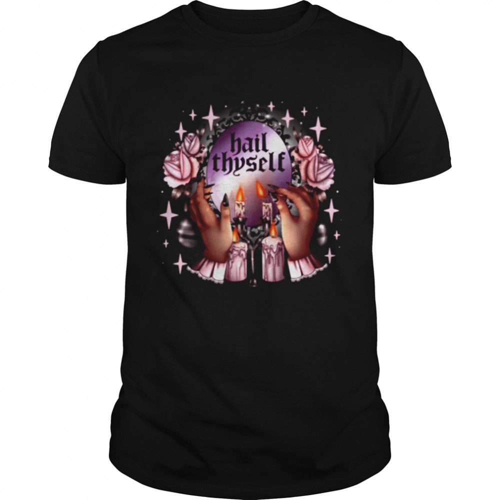 Hail Thyself Halloween Witch shirt