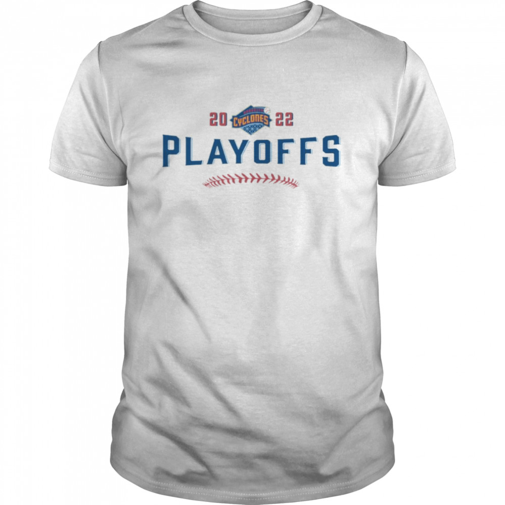 2022 Brooklyn Cyclones Playoff logo shirt