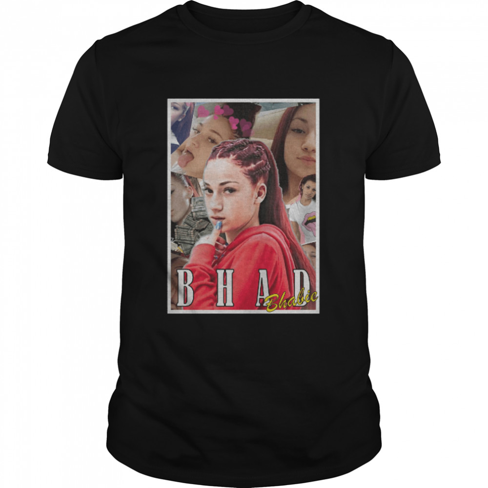 Bhad Bhabie Collage Retro Illustration shirt