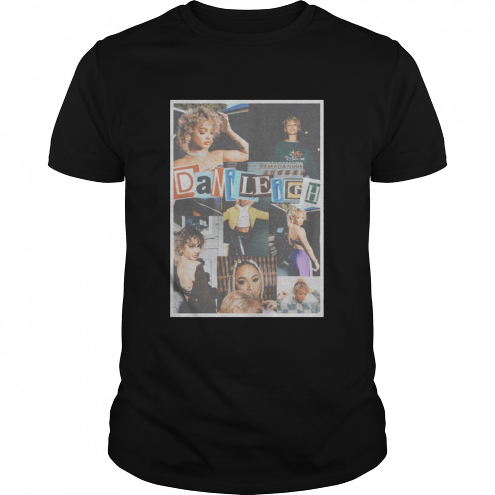 Danileigh Collage Retro Illustration shirt