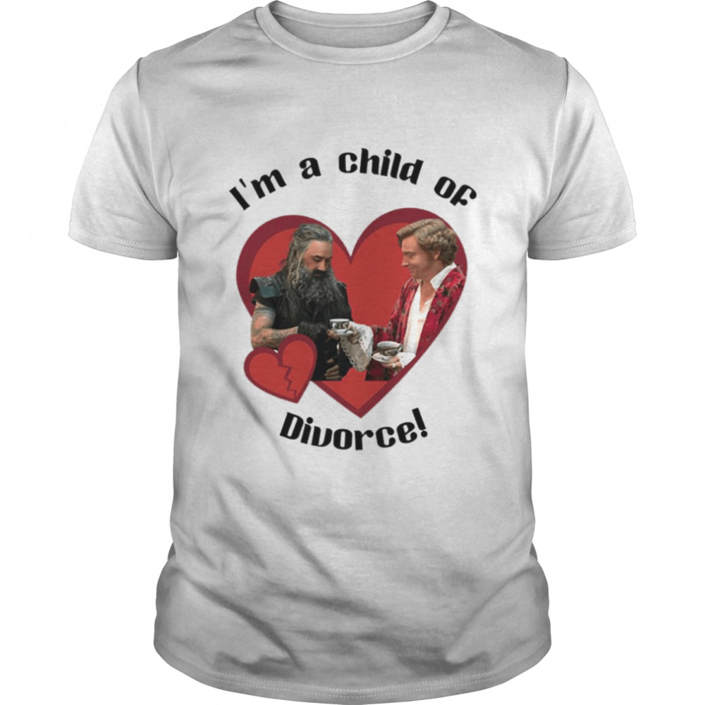 I’m A Child Of Divorce Blackbonnet Divorce Our Flag Means Death shirt