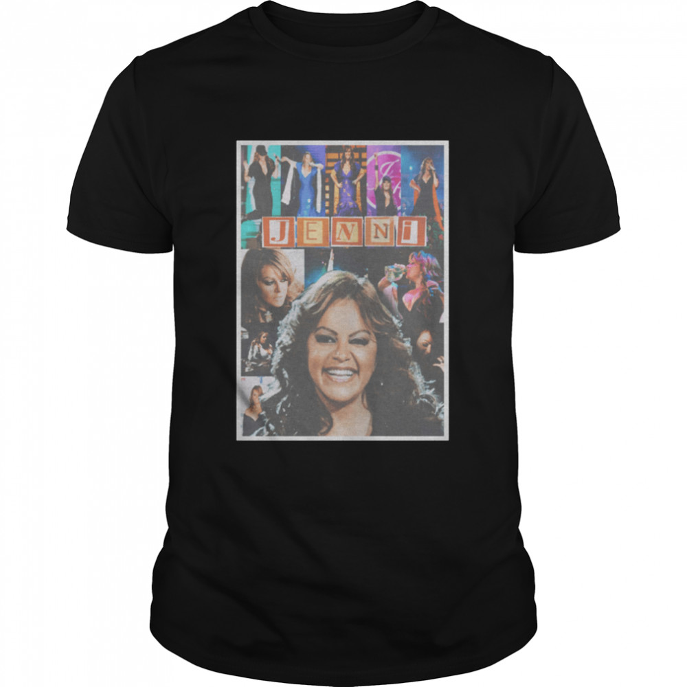 Jenni Rivera Collage Retro Illustration shirt