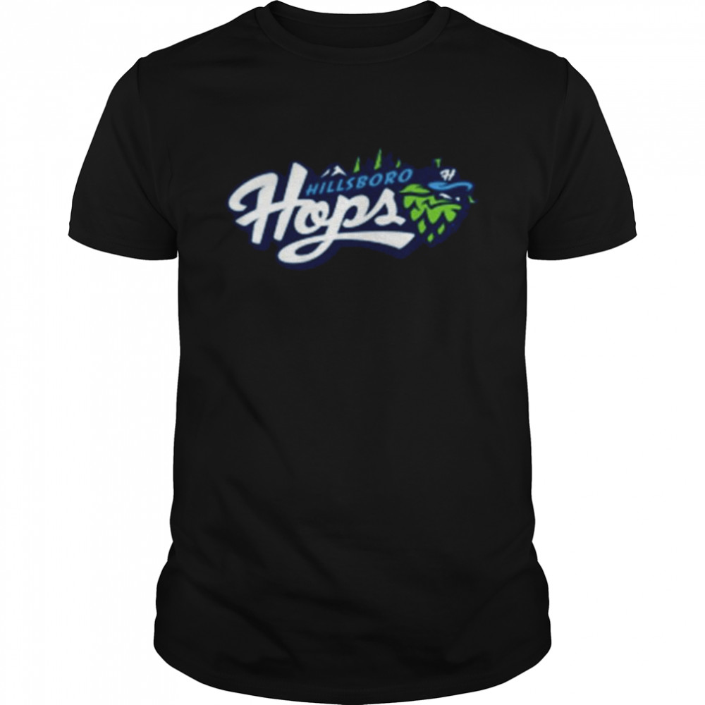 Milb hillsboro hops logo 2022 shirt