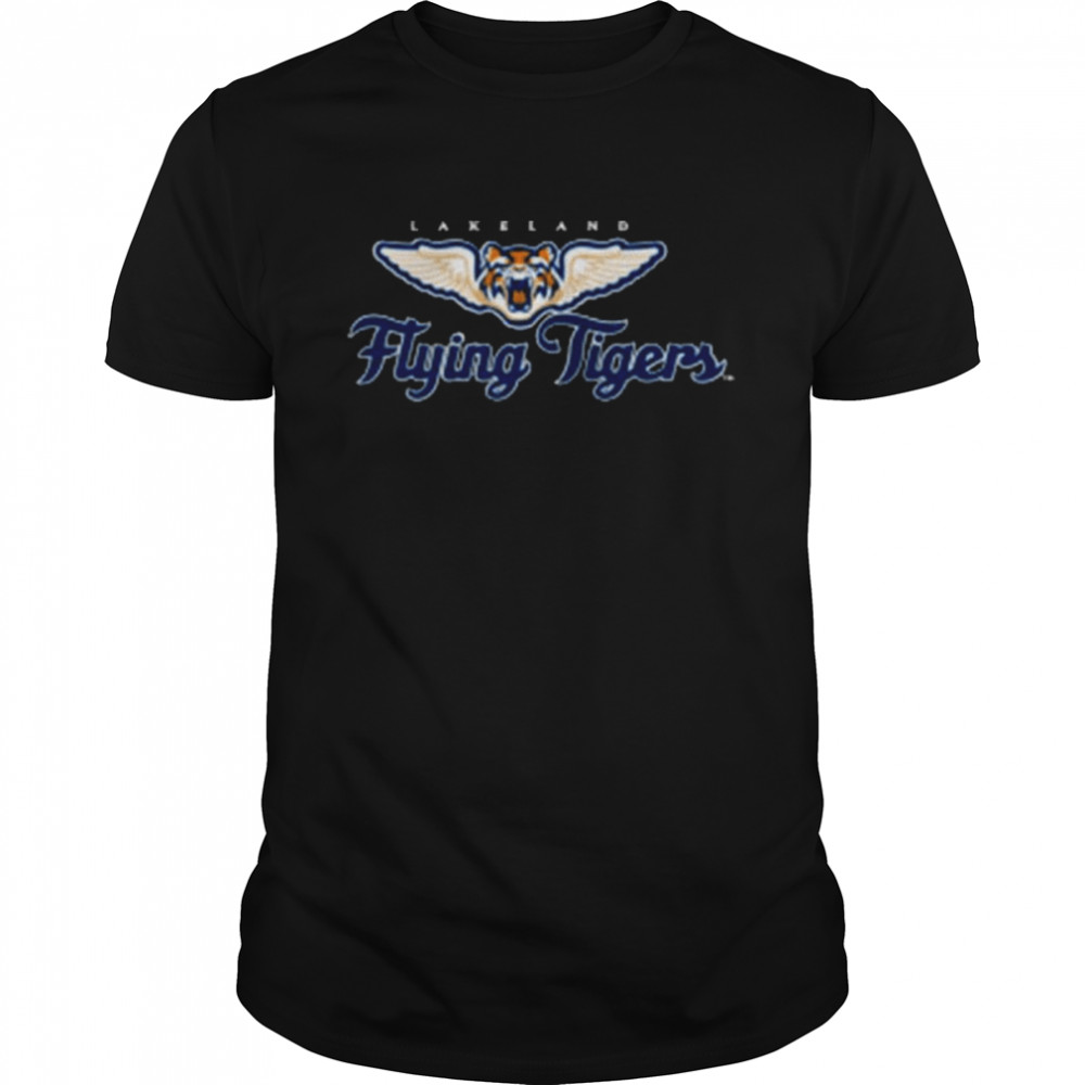 Milb lakeland flying tigers logo 2022 shirt