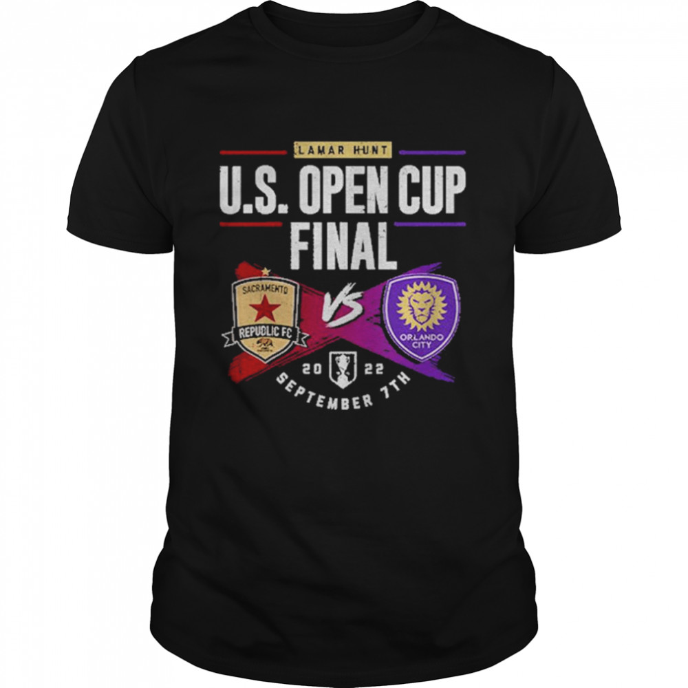 Republic Fc vs Orlando City U.S. Open Cup 2022 Match up Lamar Hunt shirt