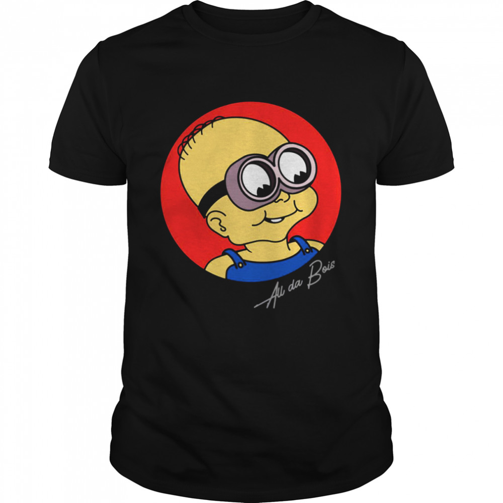 Retro 50s Minion Halloween Costume Au Da Bois shirt